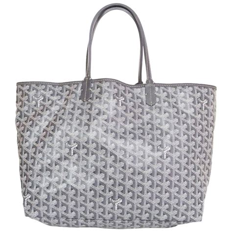 goyard tote bag grey|saint louis pm bag goyard.